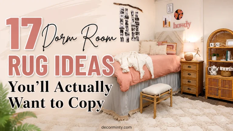 17 Dorm Room Rug Ideas You’ll Actually Want to Copy