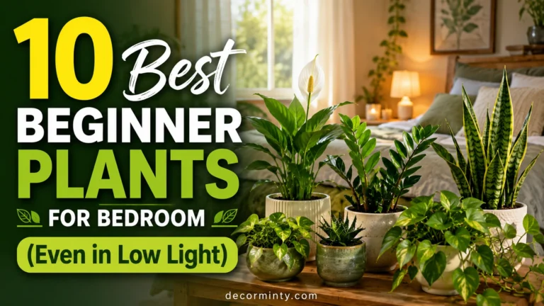 Best Beginner Plants for Bedroom