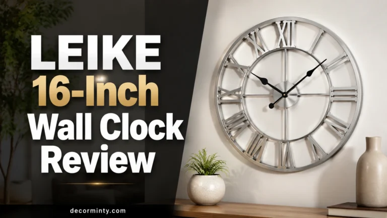 LEIKE 16-Inch Wall Clock Review