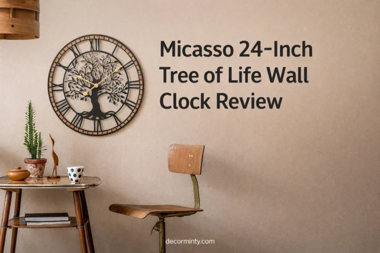 Micasso 24-Inch Tree of Life Wall Clock Review