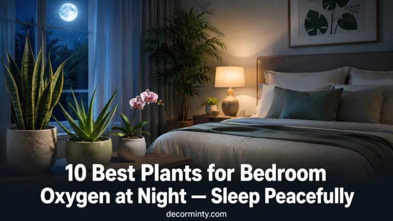 10 Best Plants for Bedroom Oxygen at Night — Sleep Peacefully