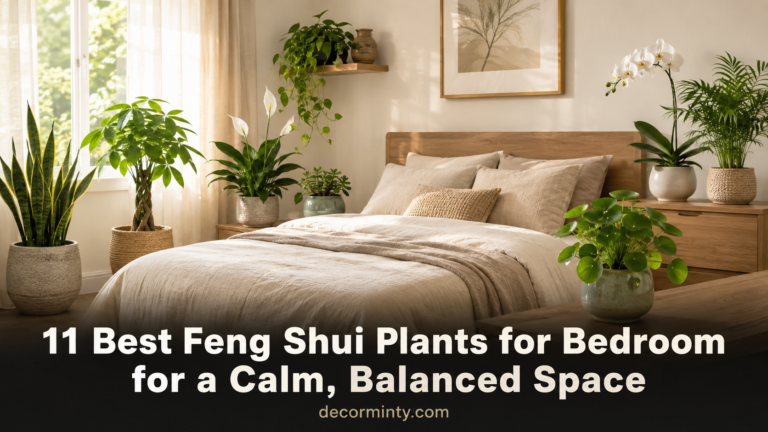 11 Best Feng Shui Plants for Bedroom for a Calm, Balanced Space