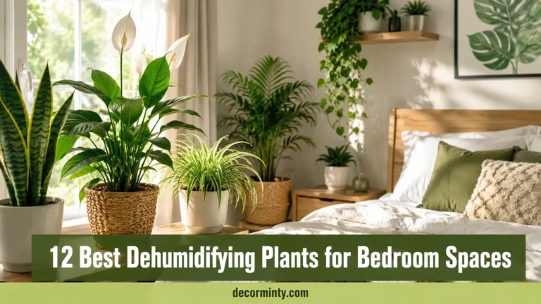 12 Best Dehumidifying Plants for Bedroom Spaces