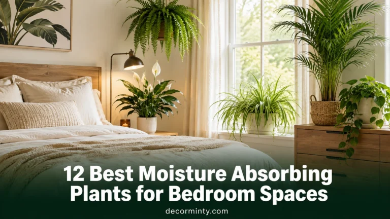 12 Best Moisture Absorbing Plants for Bedroom Spaces