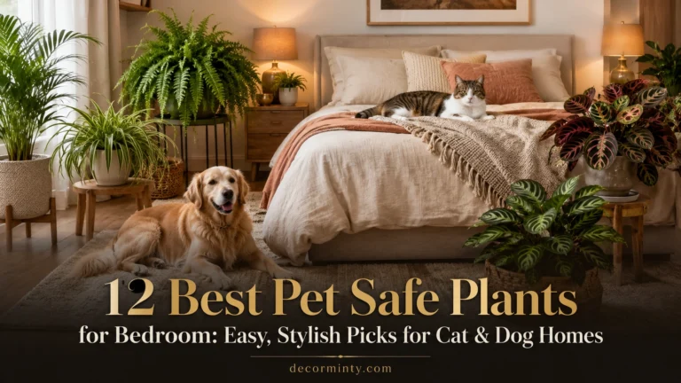 12 Best Pet Safe Plants for Bedroom