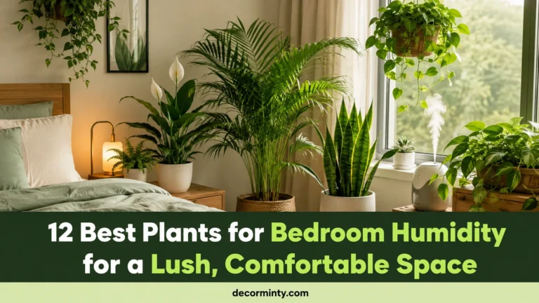 12 Best Plants for Bedroom Humidity for a Lush, Comfortable Space