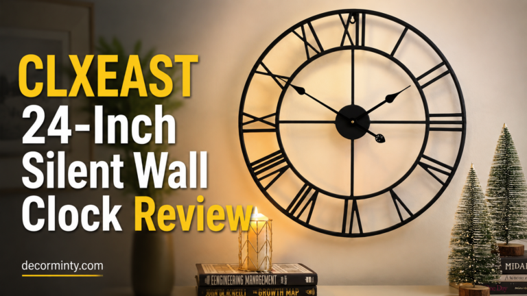 XFM Farmhouse Wall Clock Review