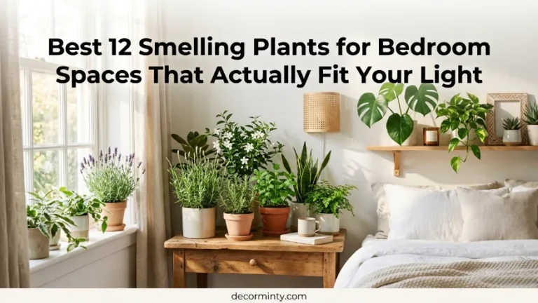 Best 12 Smelling Plants for Bedroom Spaces That Actually Fit Your Light