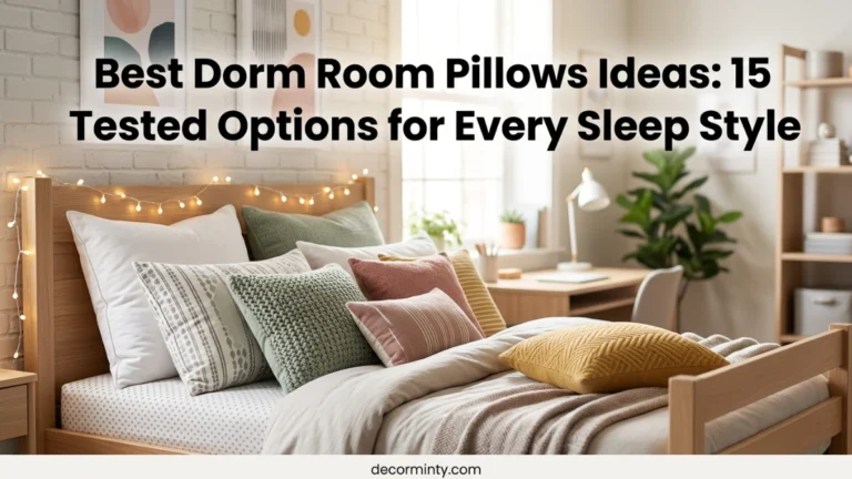 Best Dorm Room Pillows Ideas
