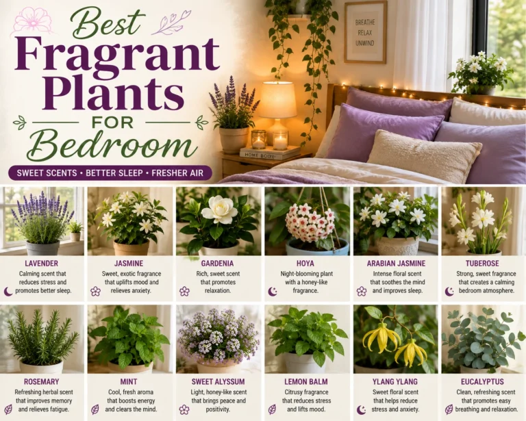 Best Fragrant Plants for Bedroom Spaces