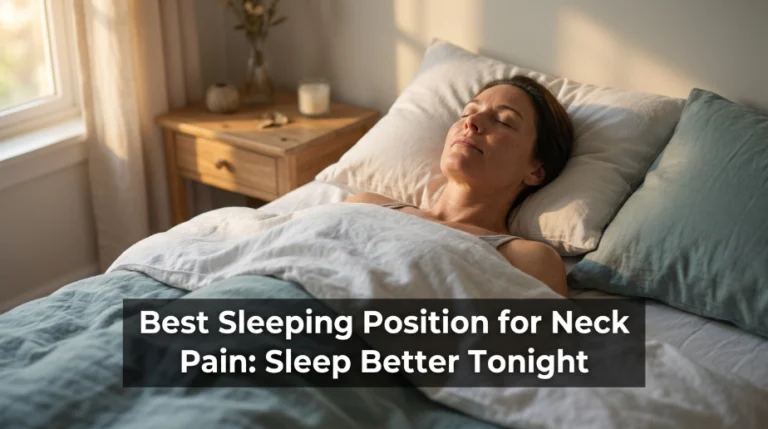 Best Sleeping Position for Neck Pain