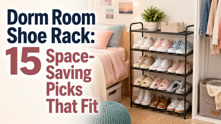Dorm Room Shoe Rack: 15 Space-Saving Picks That Fit