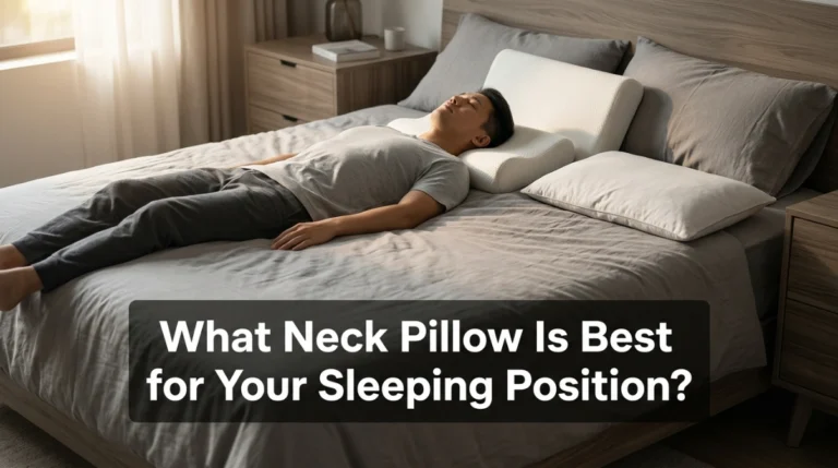 What Neck Pillow Is Best for Your Sleeping Position