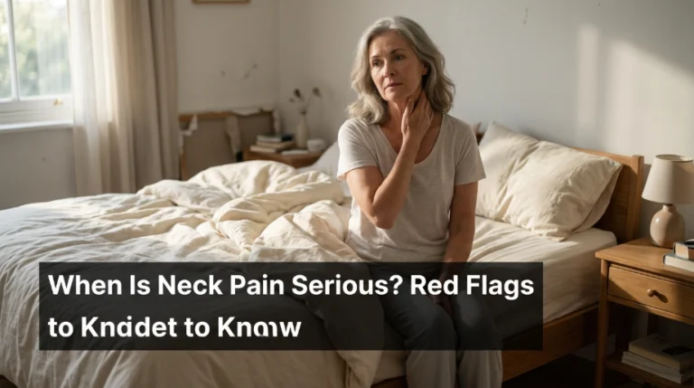 When Is Neck Pain Serious