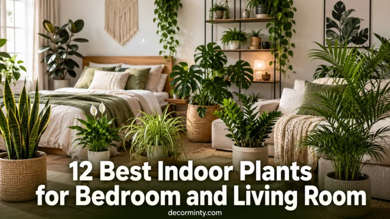 Best Indoor Plants for Bedroom and Living Room