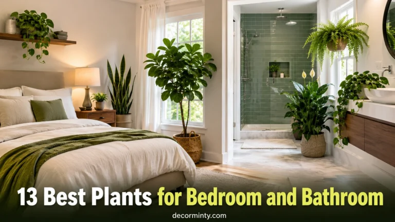 Best Plants for Bedroom and Bathroom