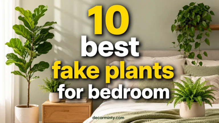 best fake plants for bedroom