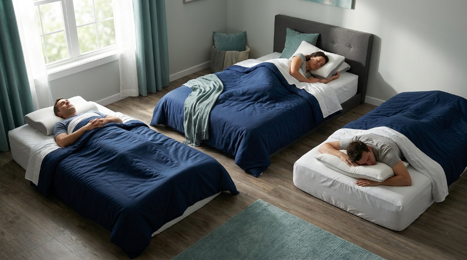 What is the healthiest sleeping position for your neck?
