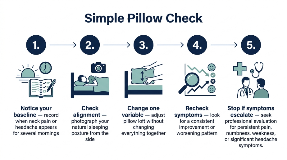 How do you know if you sleep on your neck wrong?