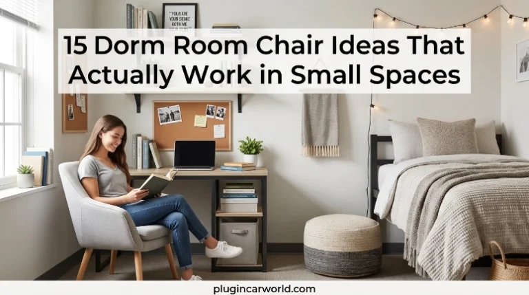 15 Dorm Room Chair Ideas That Actually Work in Small Spaces