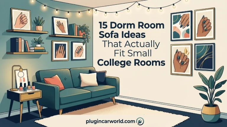 15 Dorm Room Sofa Ideas That Actually Fit Small College Rooms