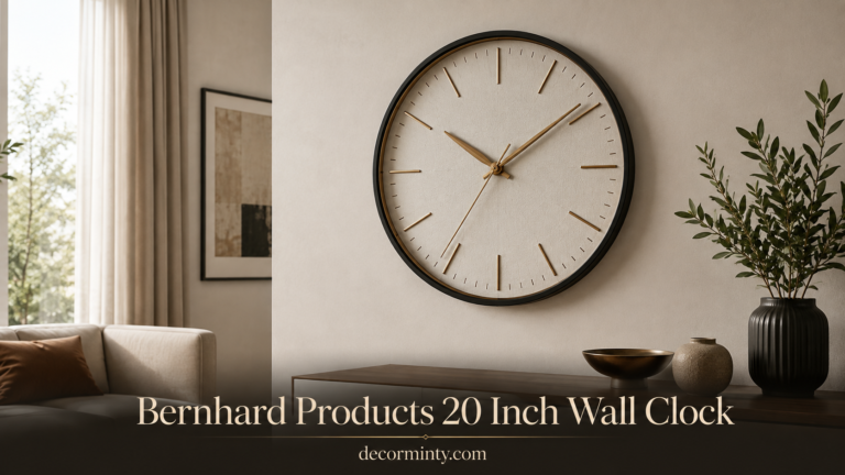 Bernhard Products 20 Inch Wall Clock