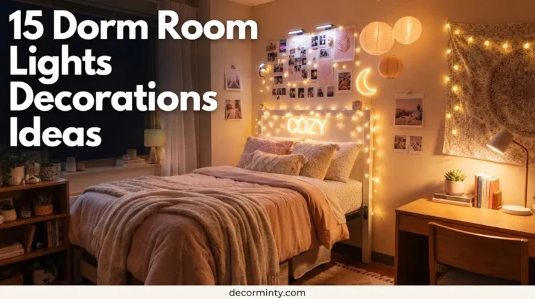 Dorm Room Lights Decorations Ideas