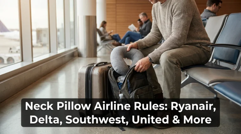 Neck Pillow Airline Rules