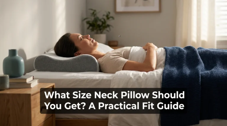 What Size Neck Pillow Should You Get