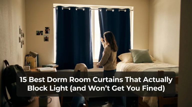 best dorm room curtains