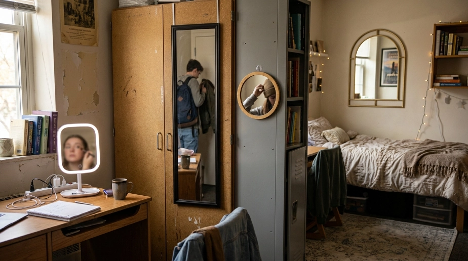 20 Best Dorm Room Mirrors for Every Need and Space