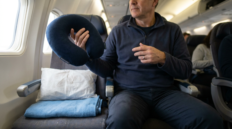 Do airlines provide neck pillows?
