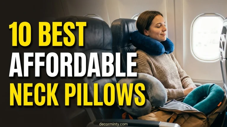 Best Affordable Neck Pillows