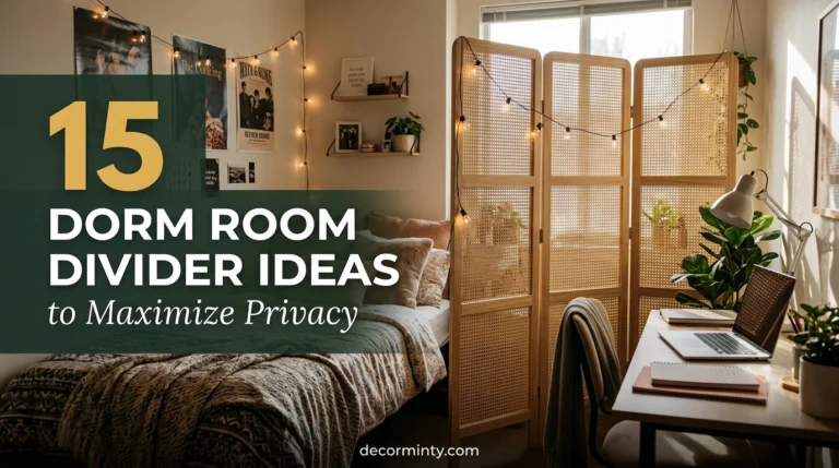 Dorm Room Divider Ideas to Maximize Privacy